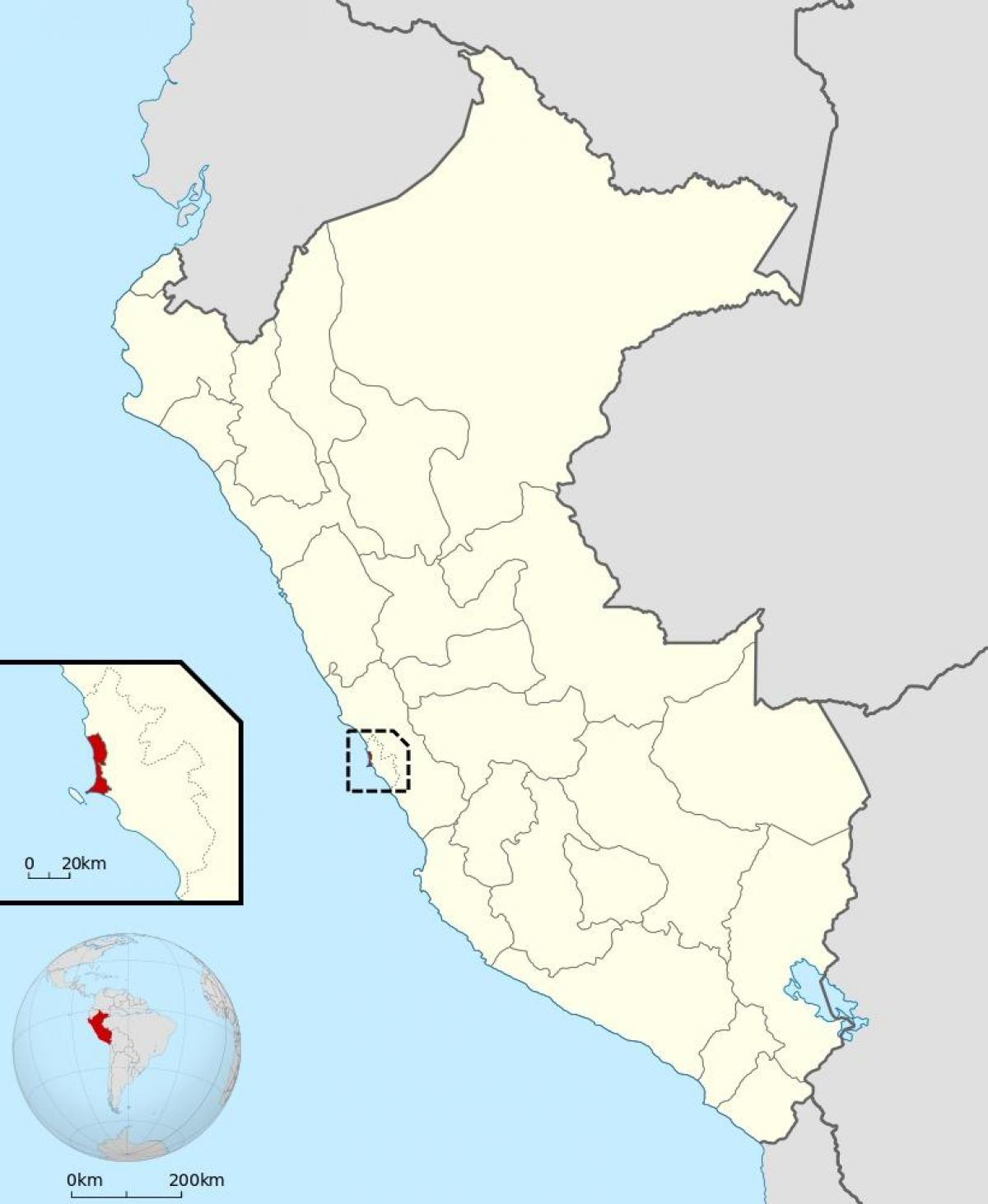 mapa de callao Peru