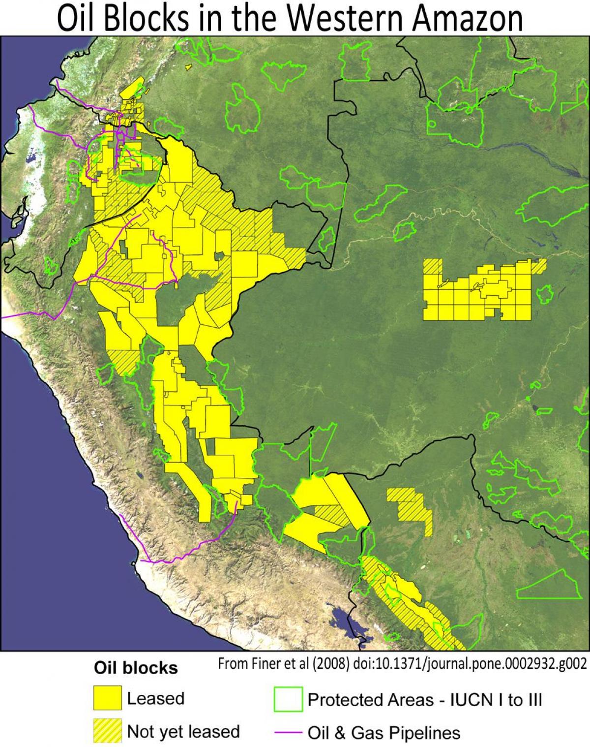 Perú selva amazónica mapa