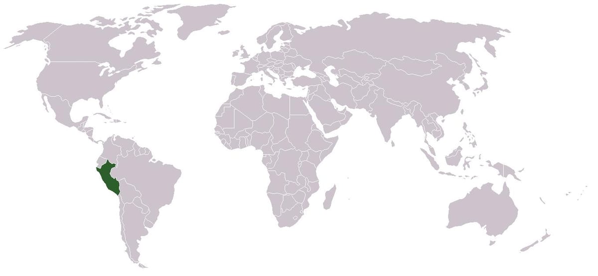 mapa de Perú global