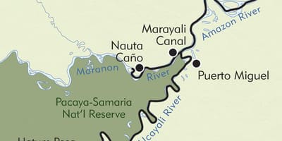 Amazon Perú mapa