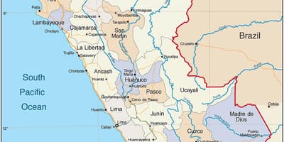 Mapa de moray Perú