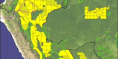 Perú selva amazónica mapa