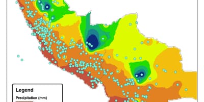 Mapa de Perú clima