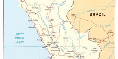 Mapa de Perú unidos